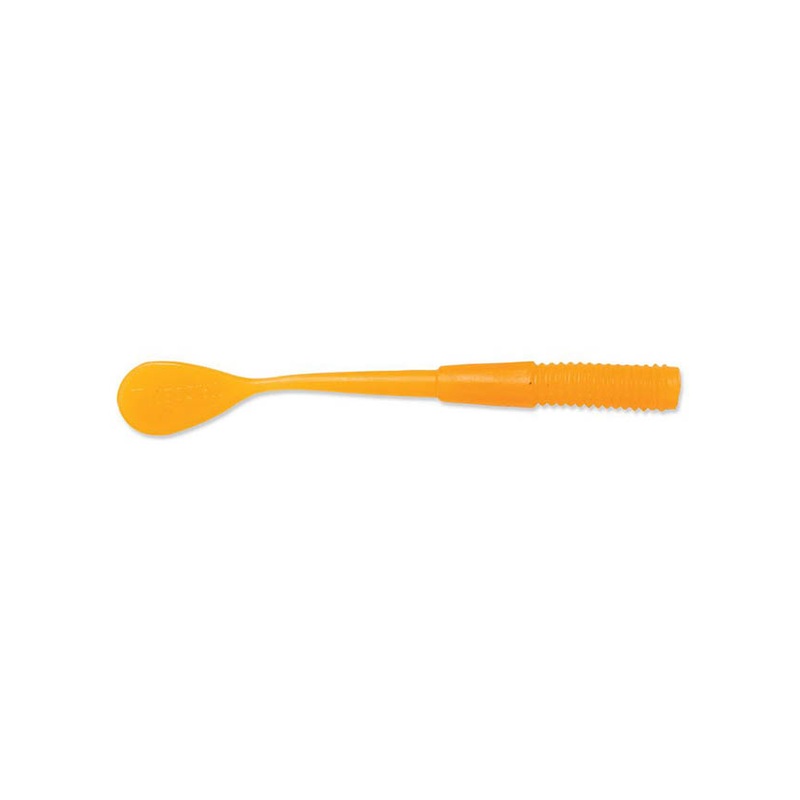 Luhr Jensen Steelhead Paddle Tail Worm 4 – UV Flame Orange