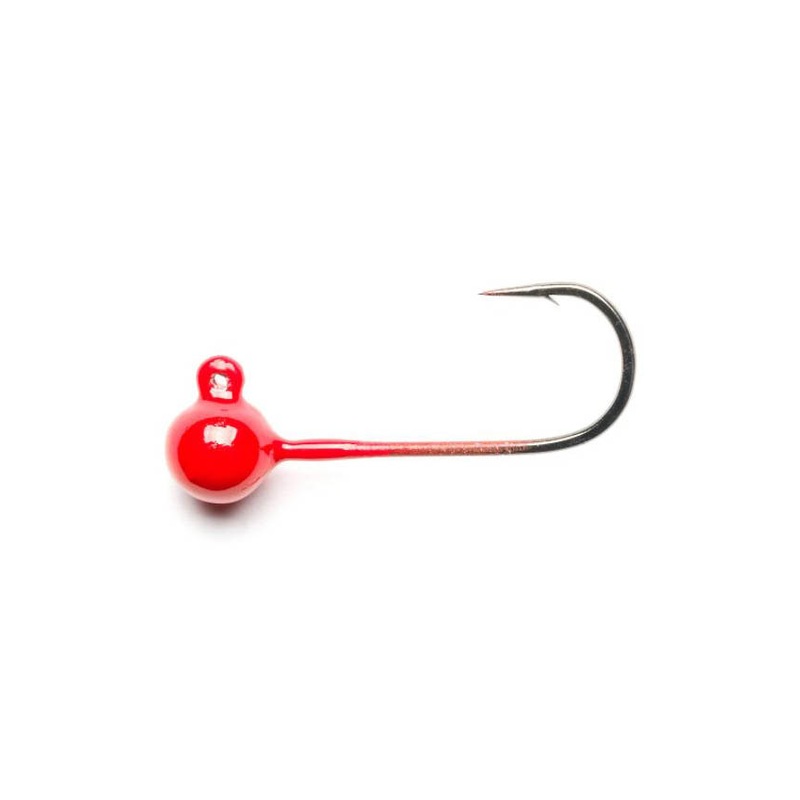 Mustad Addicted Jig Head 1/8oz – Red