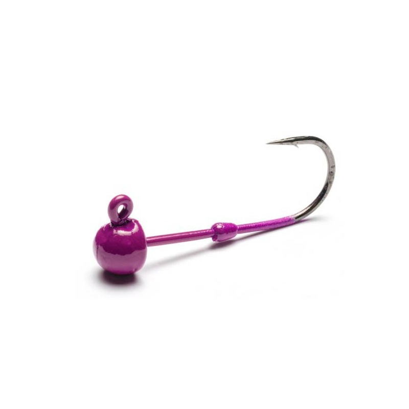 Mustad Addicted Worm Head 1/8oz – Purple