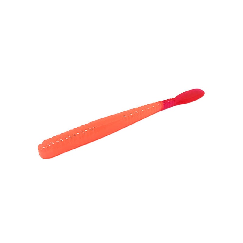 Western Fishing Operations PD Worm 10pk – Flame Orange UV