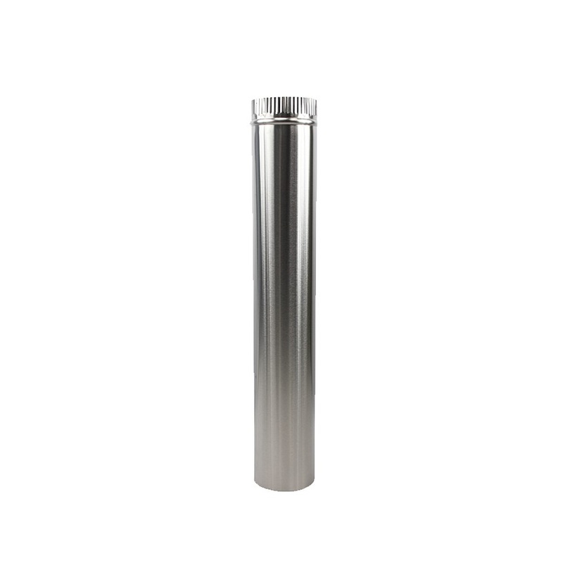 Dickinson 22in Long Chimney Pipe – Stainless Steel