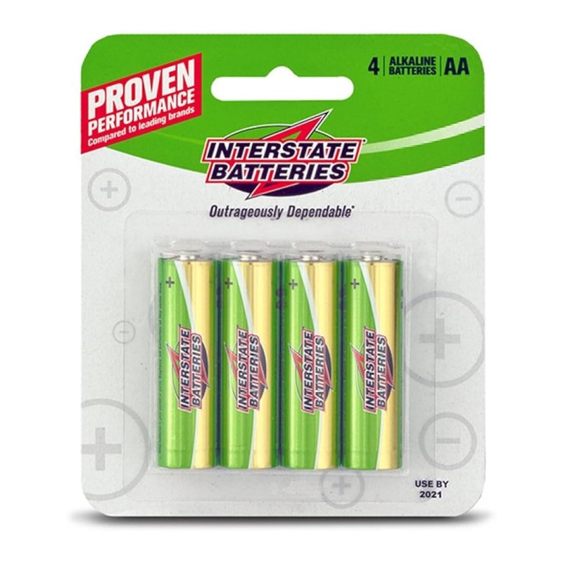 Interstate AA Battery 4 pack