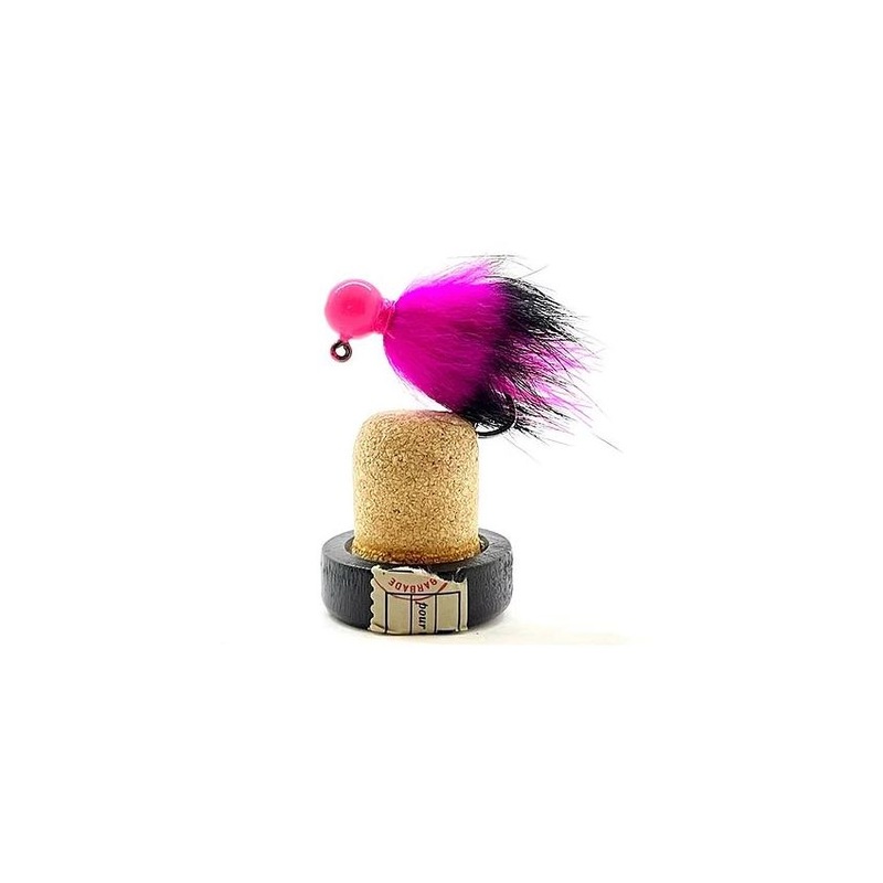Jig Geek Float Jig Pink Night|1/8oz with 1/0 Hook