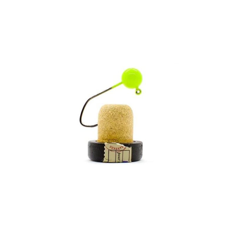 Jig Geek Jig Head Green Chartreuse