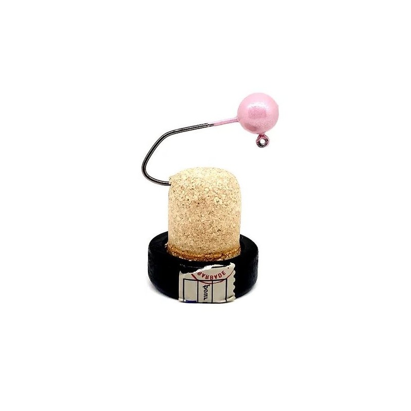 Jig Geek Jig Head Pearl Pink|1/2oz with 3/0 Hook 4pk|1/8oz with 1/0 Hook 5pk