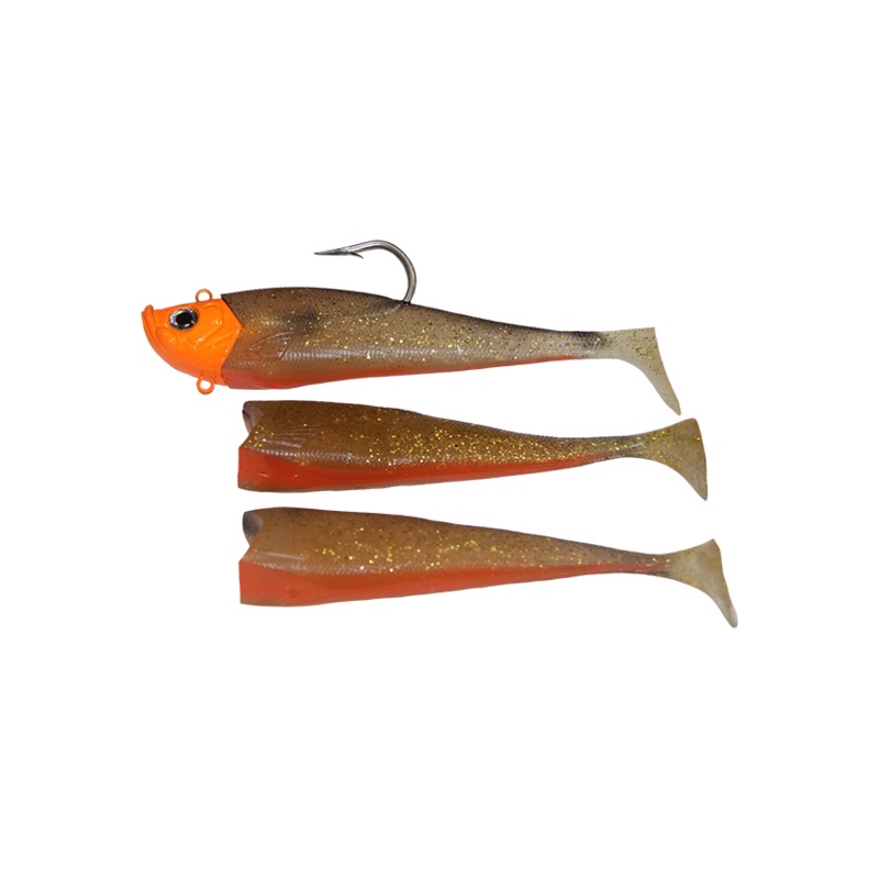 Lighthouse Lures 14oz MegaBite Swimtail Jig – Rum & Coke