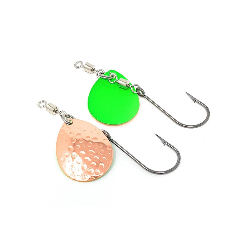 Prime Lures Colorado Blades #4 – Copper Green