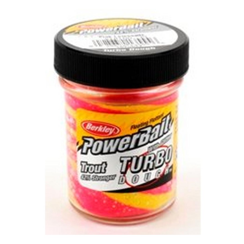 Berkley PowerBait Trout Bait Turbo Dough – Pink Lemonade