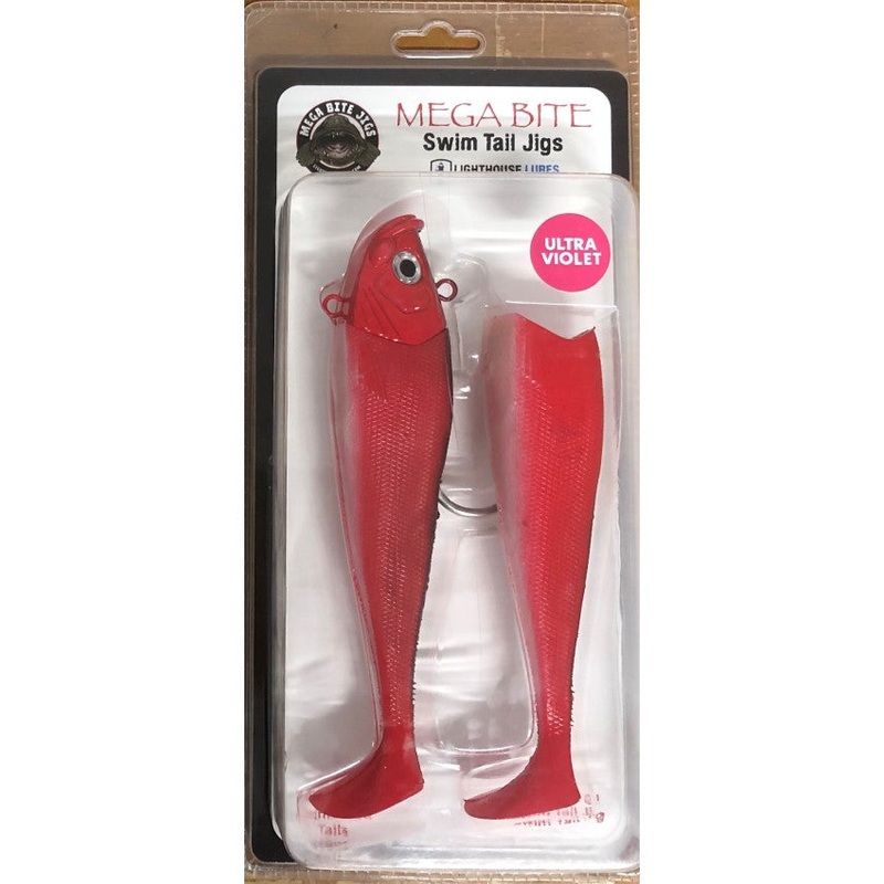 Lighthouse Mega Bite 11oz  Swim Tail – Georgia Brown