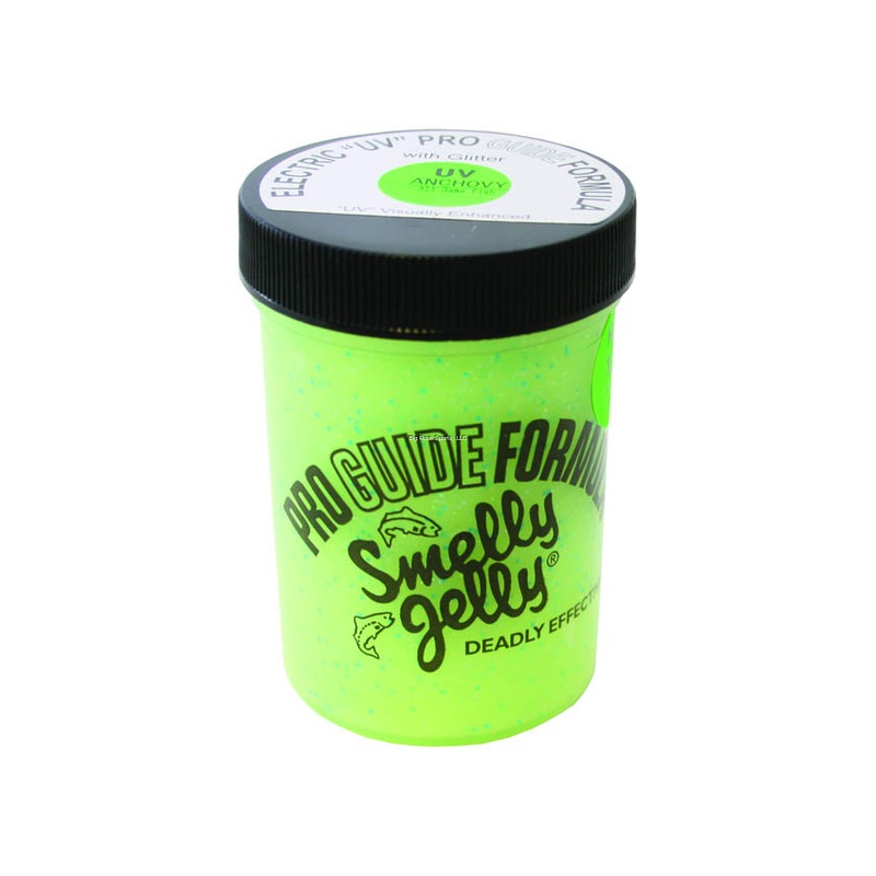 Smelly Jelly Pro Guide UV Glitter Glow Anchovy – 4oz