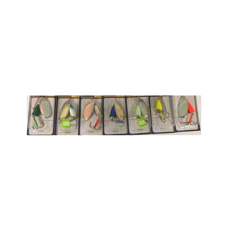 Spinner 7 Pack|1/4oz|5/8oz|7/16oz