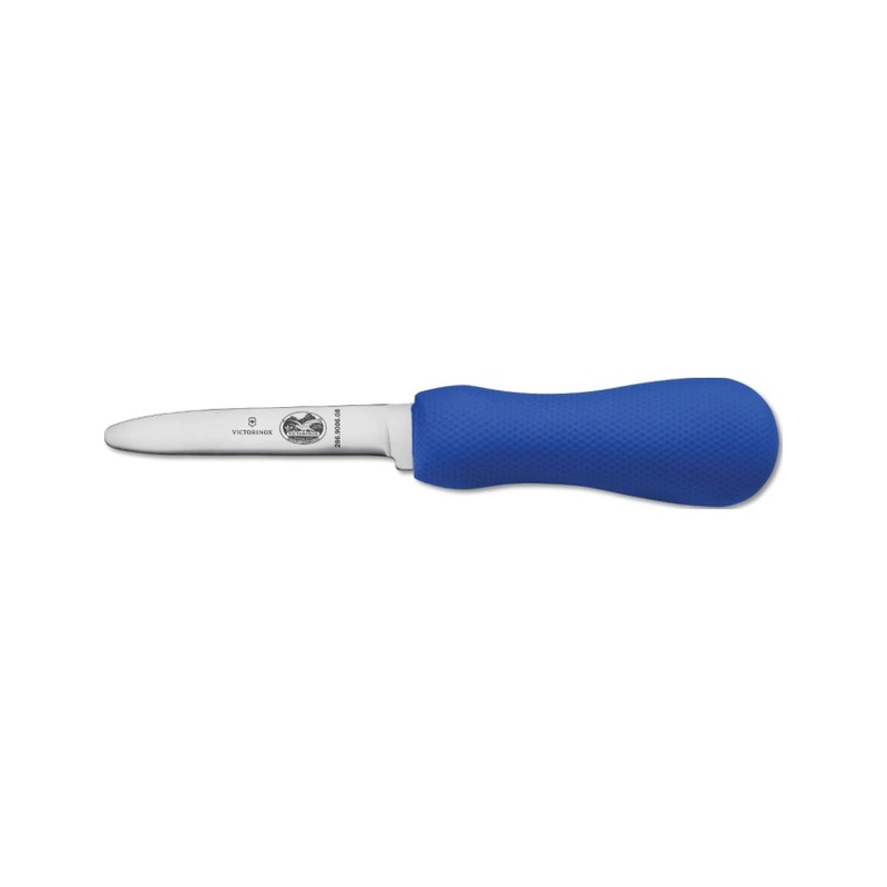 Victorinox 3.25 Narrow Blade Clam Knife with Blue Handle