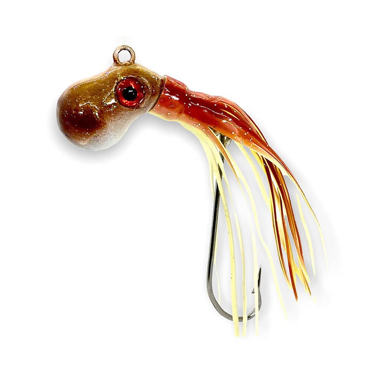 Westcoast Fishing Tackle Jigging Octopus – Rootbeer