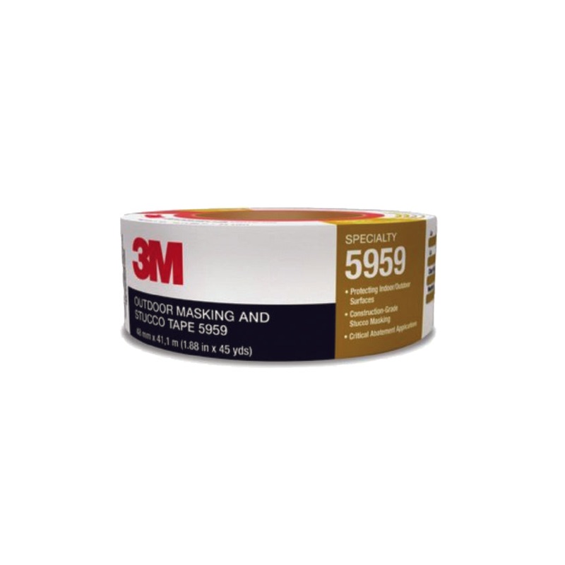 3M Outdoor Masking & Stucco Tape – 2 x 147ft (45m)