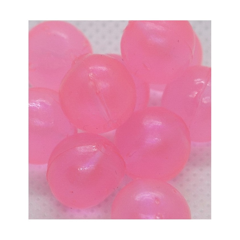 BNR Tackle Soft Beads – Pink Sheen