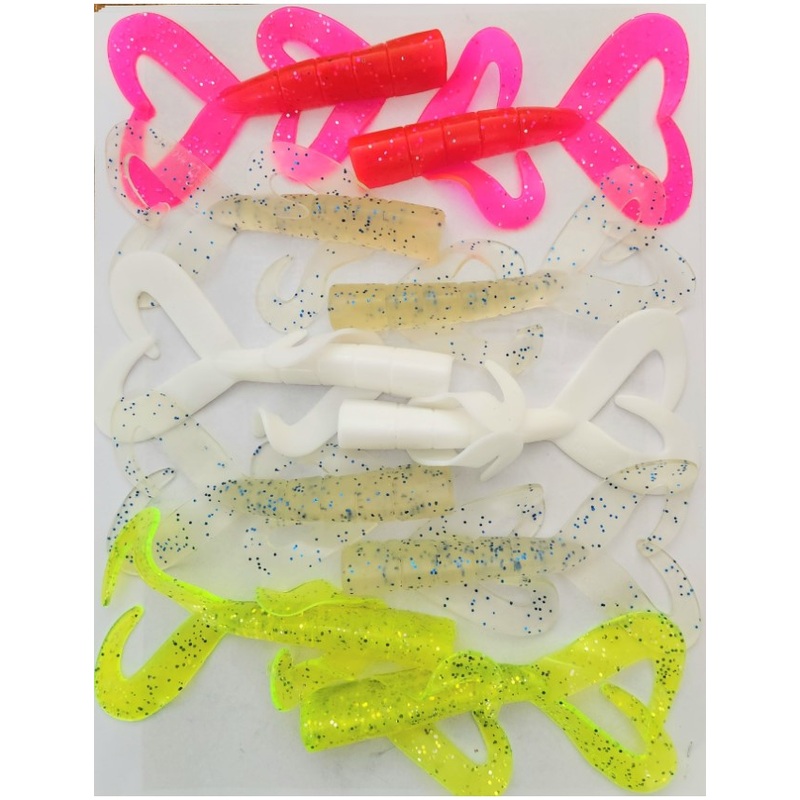 Gibbs Assorted 5 Double Fin Tails – 10 Pack