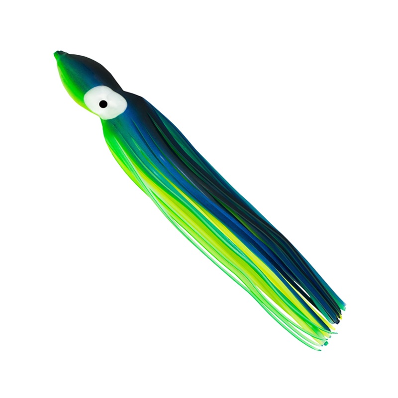 Gibbs Delta 9 Jumbo Squid – Glow Herring Aid Unrigged 2pk