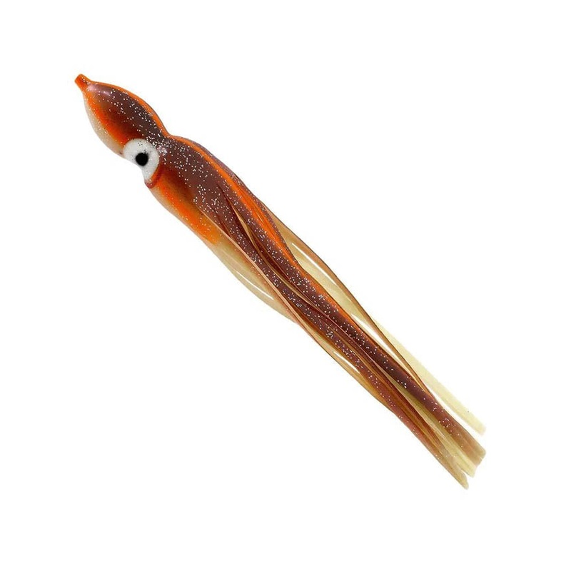 Gibbs Delta 9 Jumbo Squid – Peanut Butter Glow Unrigged 2pk