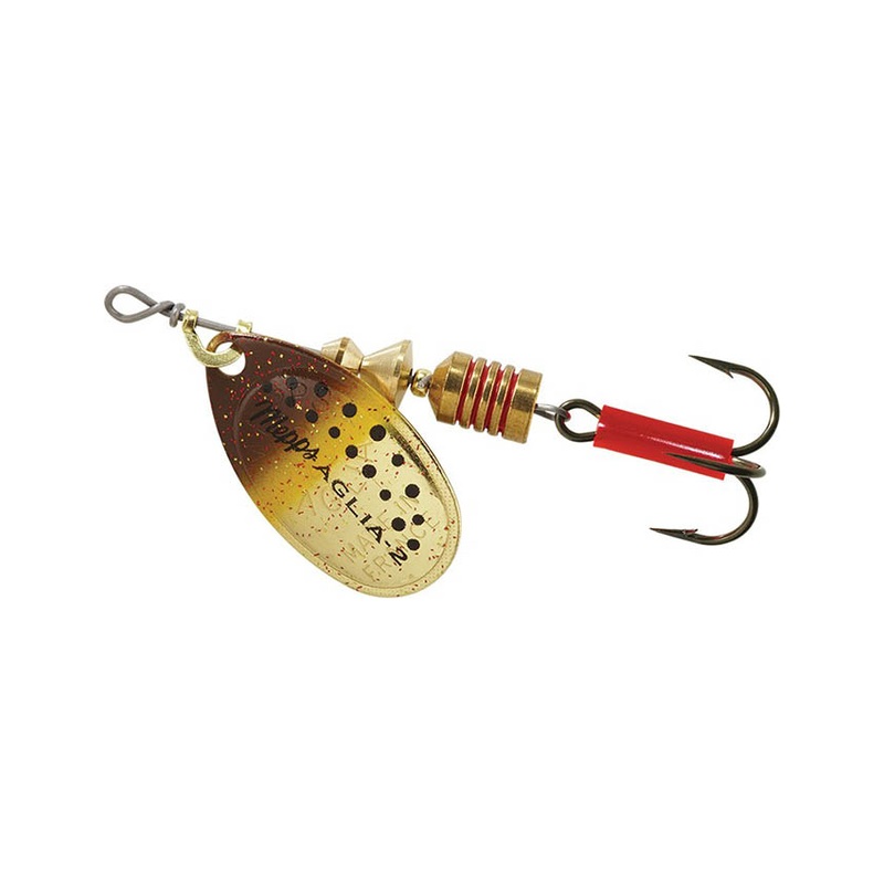 Mepps Aglia Lure – #2 1/6oz Brown Trout