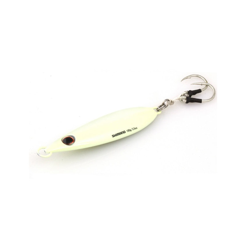 Shimano Butterfly Flat Fall Jigs – Super Glow