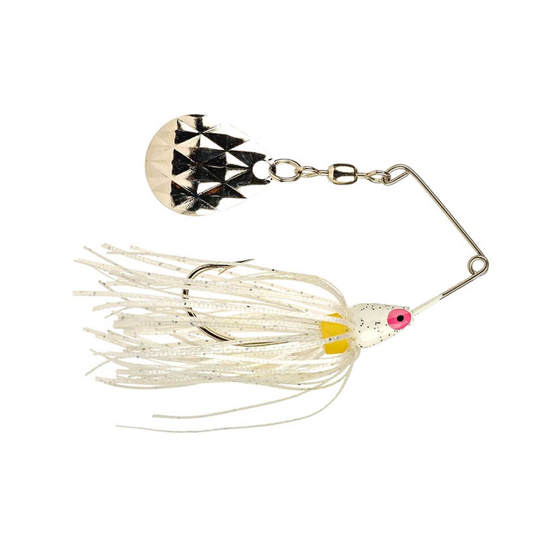Strike King Mini-King Spinnerbait 1/8oz – White