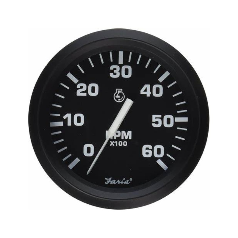 Faria Euro 6000 RPM Tachometer