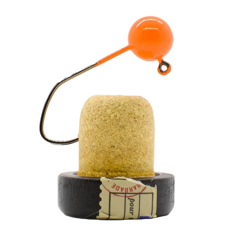 Jig Geek Jig Head – Blaze Orange