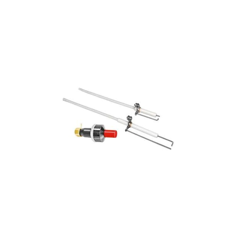 Magma Piezo Igniter and Ceramic Electrode with Wire and Fasteners