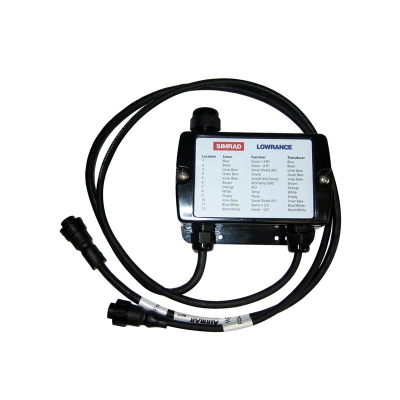 Navico xSonic Pigtail Transducer Wiring Block Adapter