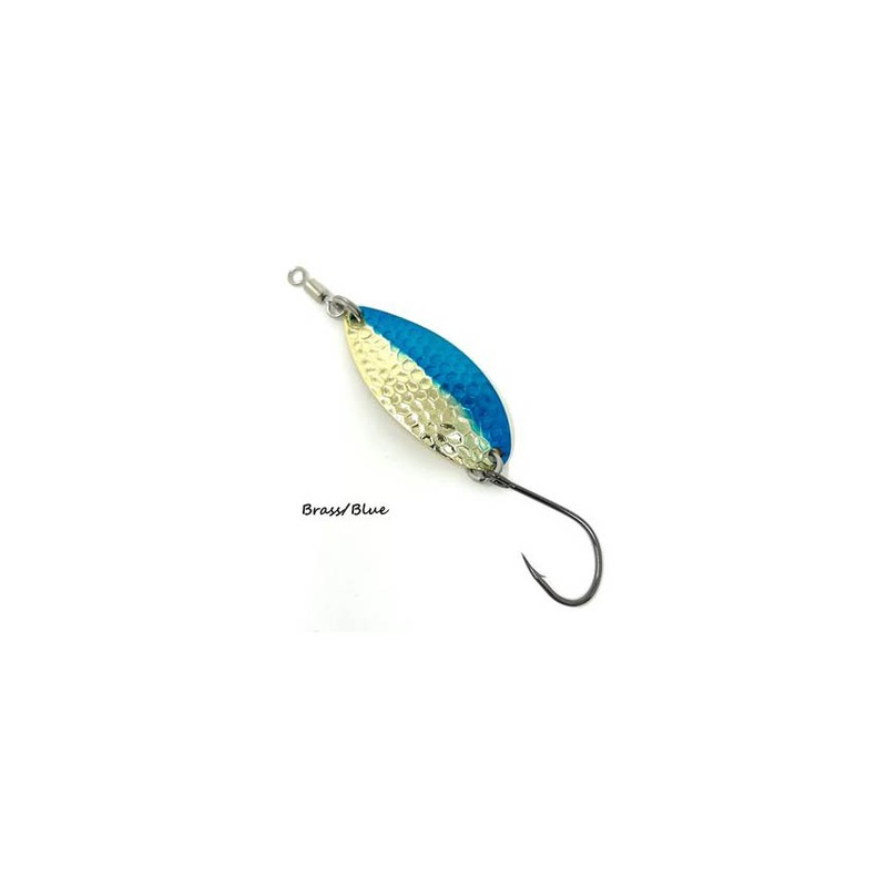 Prime Lures Glory Spoon – Brass Blue