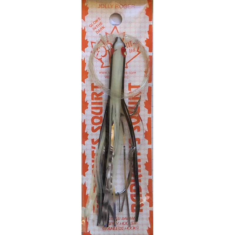 Radiant Hoochies Rigged Needlefish – Jolly Roger