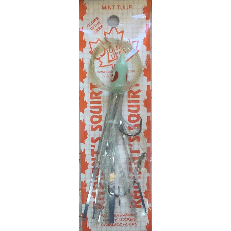 Radiant Hoochies Rigged Needlefish – Mint Tulip