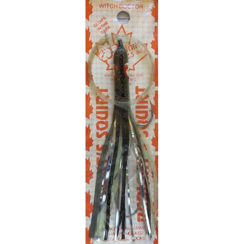 Radiant Hoochies Rigged Needlefish – Witch Doctor