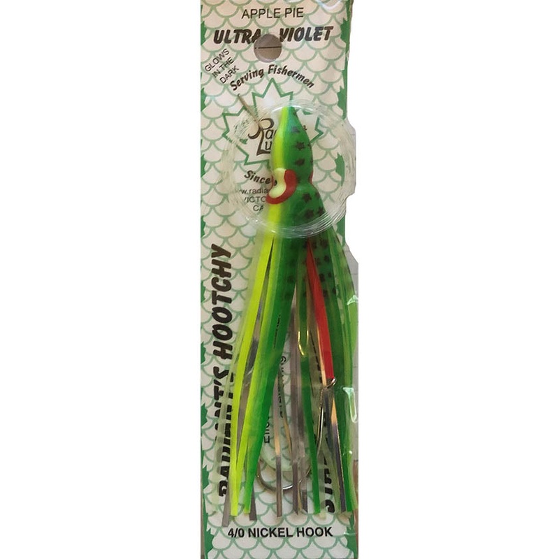 Radiant Hoochies Rigged Octopus – Apple Pie