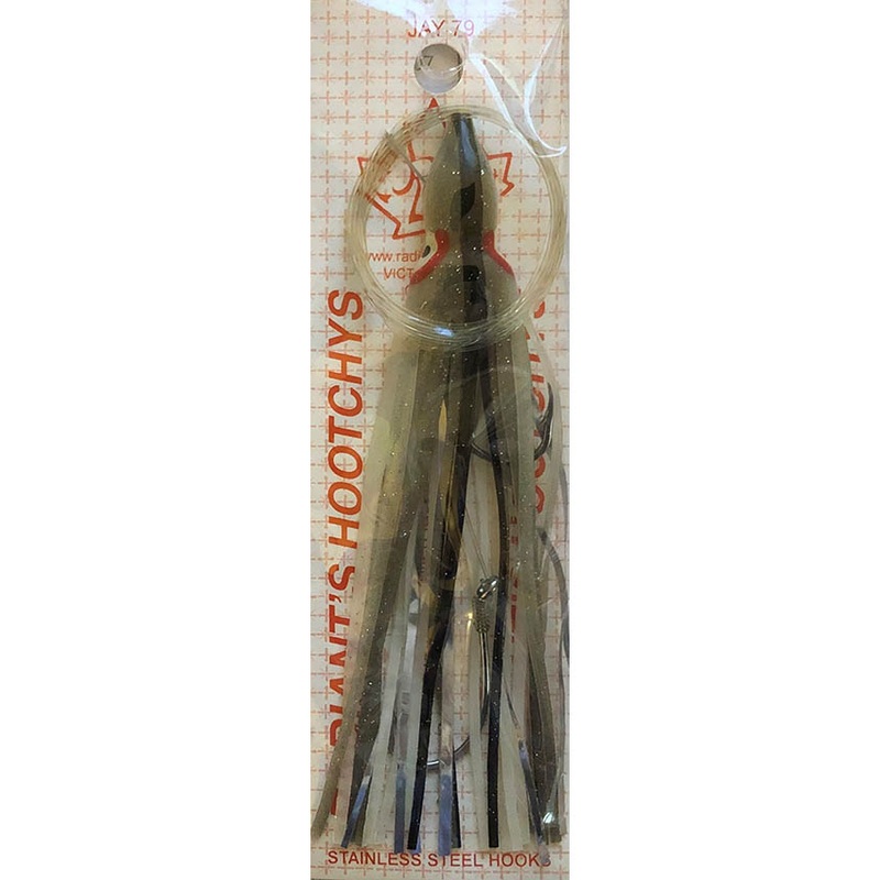 Radiant Hoochies Rigged Octopus – Jay 79