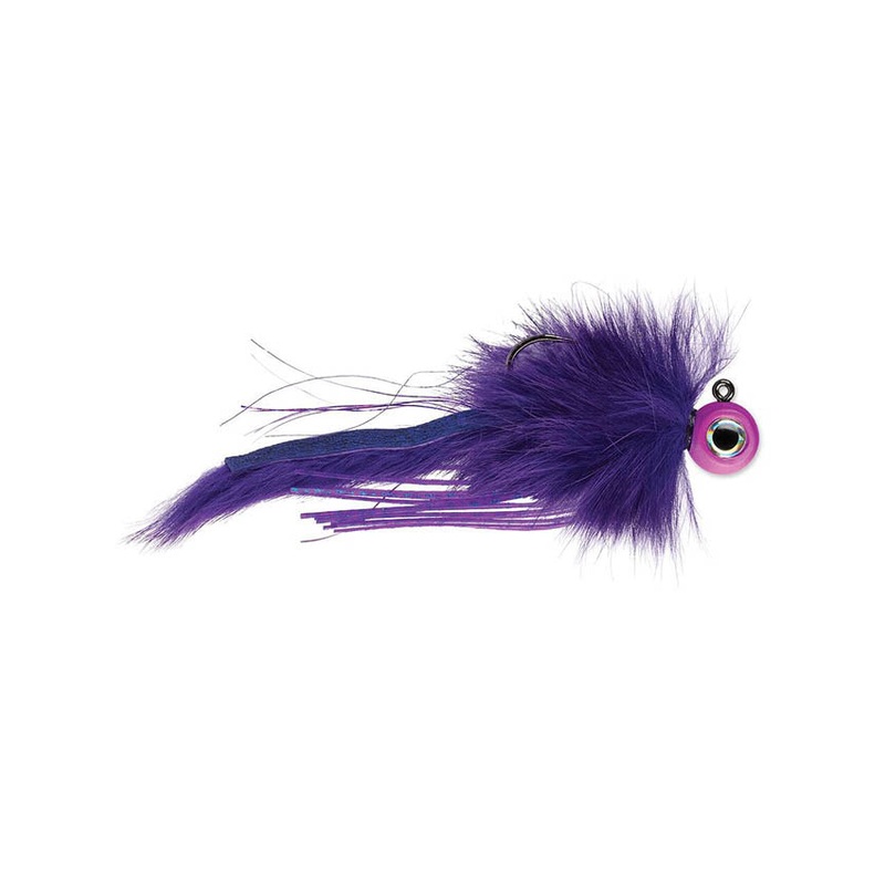 VMC Twitching Jig Glow Purple Rain
