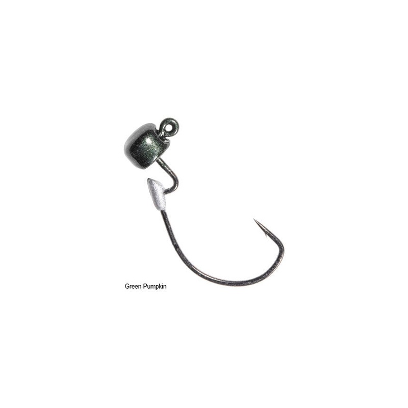 Z-Man Nedlock EWG Jigheads – Green Pumpkin