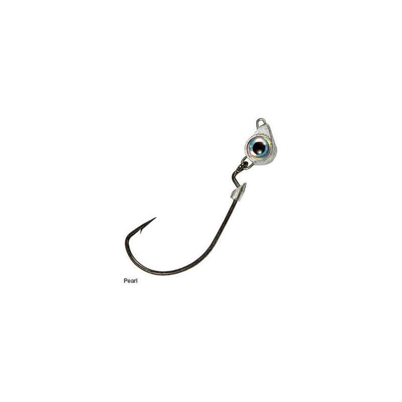 Z-Man Texas Eye Finesse Jighead – 1/10oz Pearl