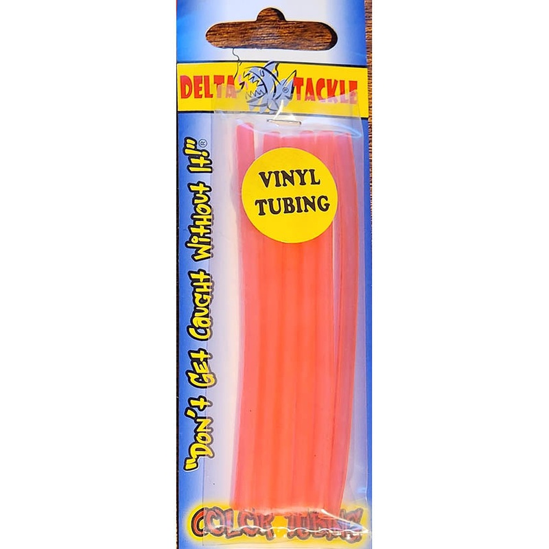 Gibbs Delta Color Vinyl Tubing – Fluorescent Pink 6pk