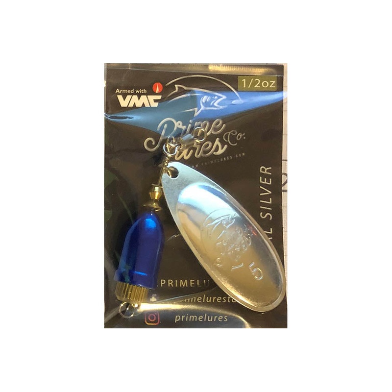 Prime Lures #5 (1/2oz) Spinner – Blue