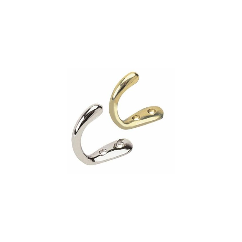 Seadog – Chrome or Brass Single Coat Hook