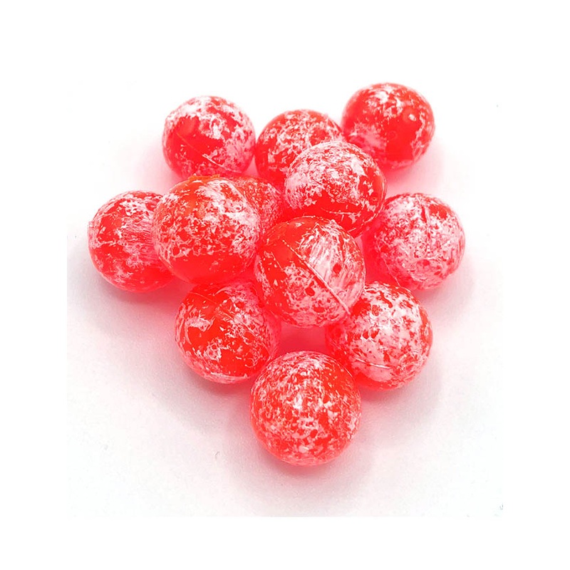 Unreel Tackle Soft Beads – Mottled BC Orange
