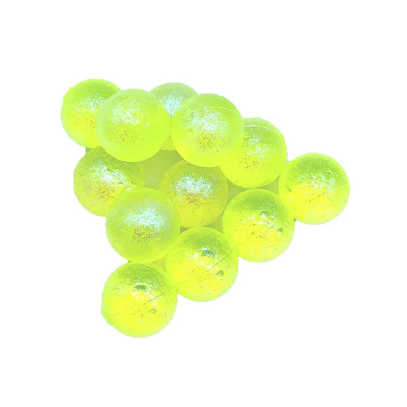 Unreel Tackle Soft Beads – Polar Frost Chartreuse