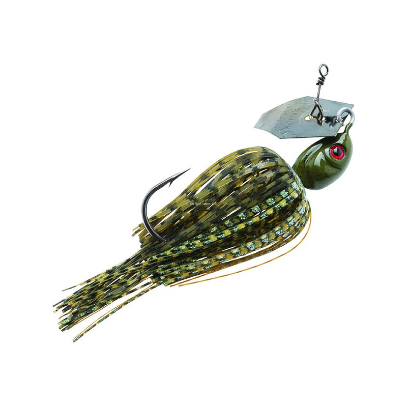Z-Man Project Z Chatterbait Bladed Swim Jig – 3/8oz Dark Green Pumpkin