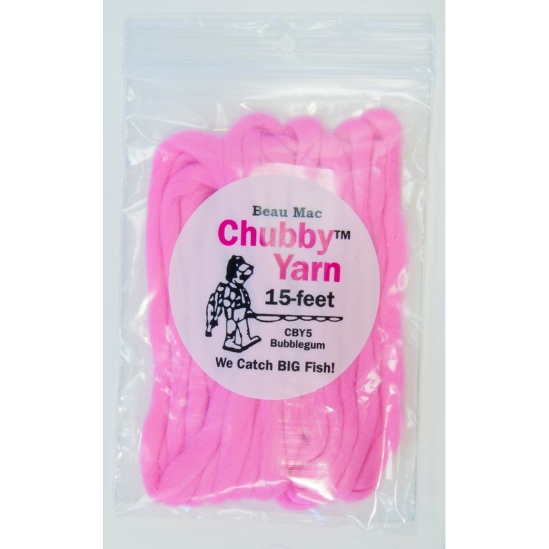 Beau Mac Chubby Yarn 15′ – Bubble Gum
