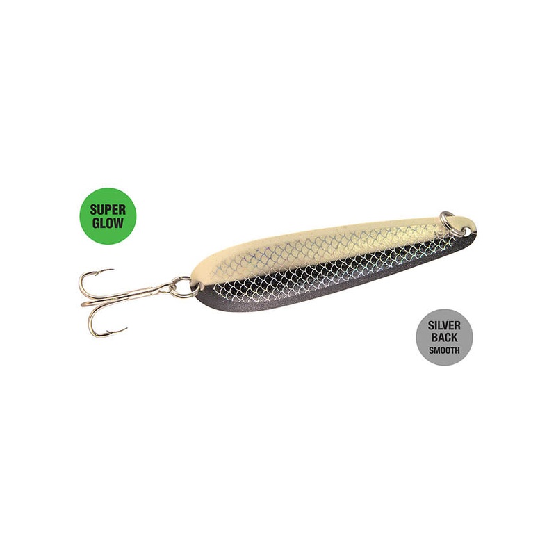 Northern King Lures 4D Trolling Spoon 3-5/16 – Glow Cop Cruiser