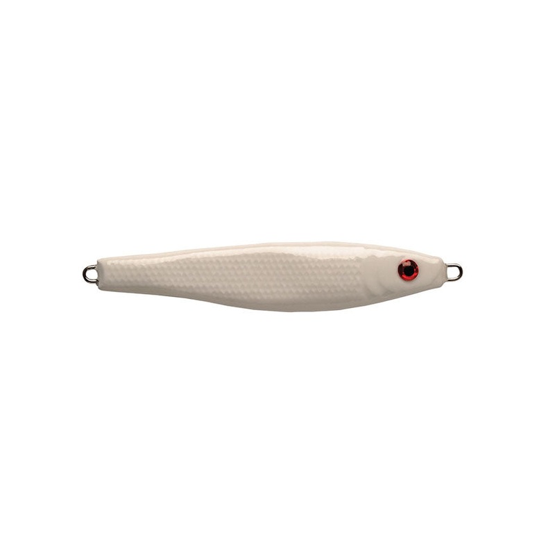 P-Line Halibut Drop Jig – Glow White