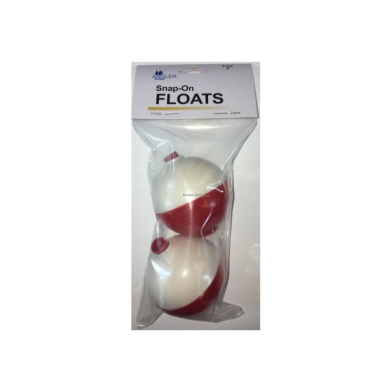 Angler Snap On Floats 2 – 2Pk