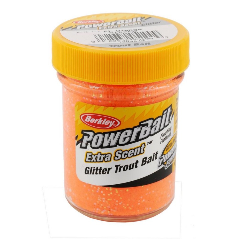 Berkley Powerbait Glitter Trout Bait – Fluorescent Orange