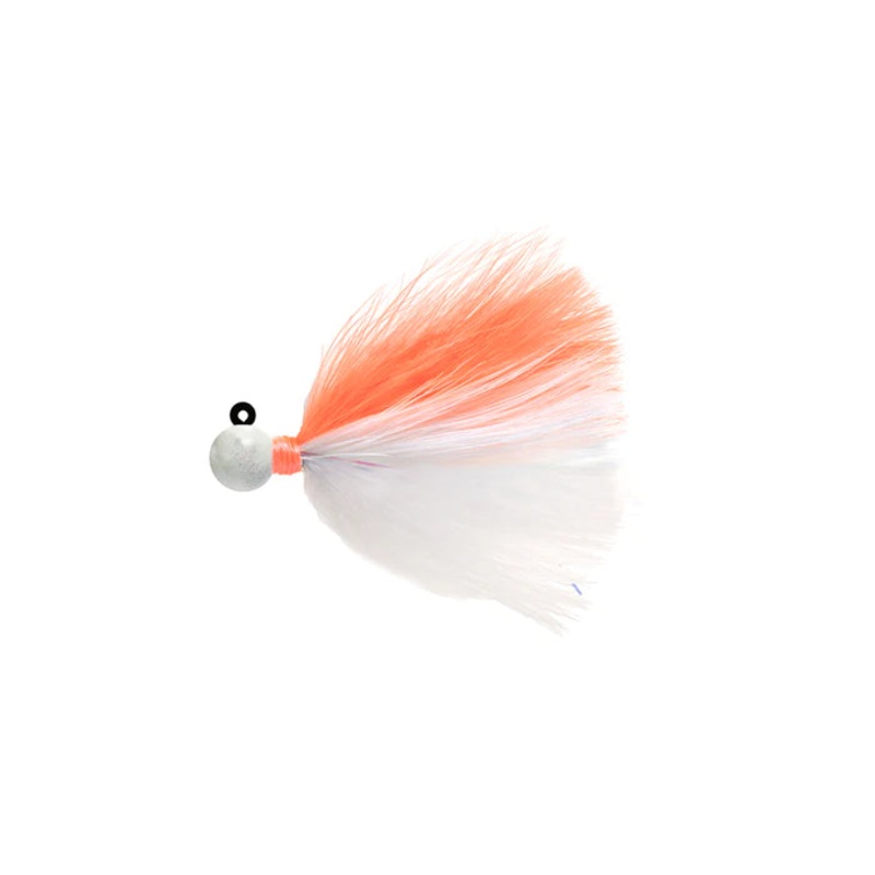 Hawken SY’S UV Marabou Jig 1/8oz – Peach White